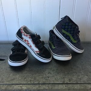 2 Pairs of Toddler Vans